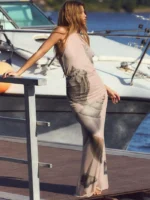 Shell Print Tulle Dress - Image 2