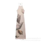Shell Print Tulle Dress - Image 3