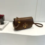 Retro one-shoulder handbags-Brown