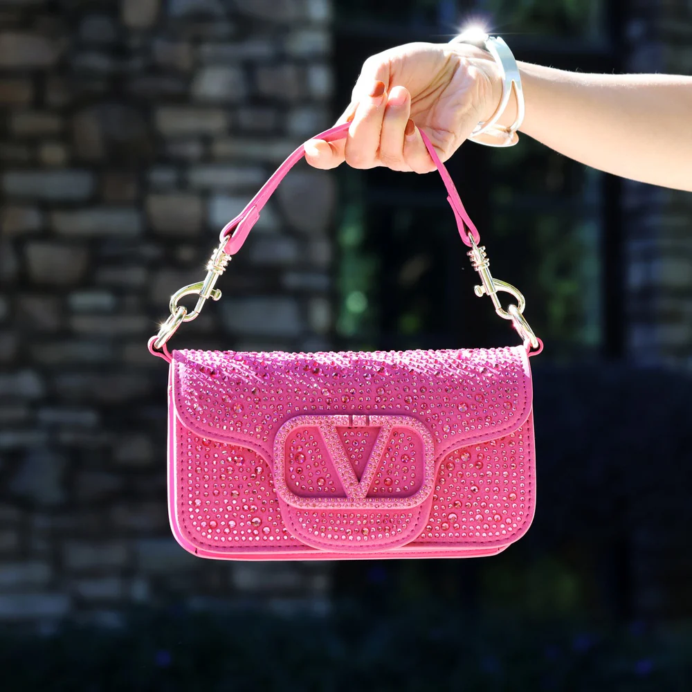 imgi_26_O1CN01PVoak51aMmSgdI2wA Fashionable Small Shoulder Bag-Rose gold - Image 1