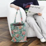 Flowers art handbag - Image 2