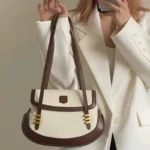 Vintage French Saddle bag - Image 2