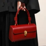Red wedding handbag